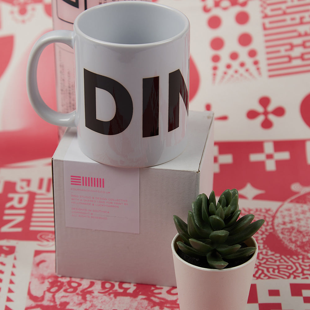 DINLO MUG – POMPEY TYPE SERIES