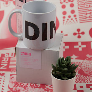DINLO MUG – POMPEY TYPE SERIES