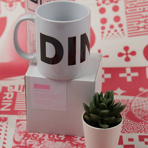 DINLO MUG – POMPEY TYPE SERIES