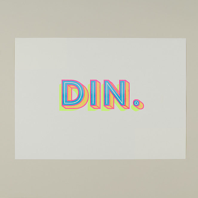 A3 DIN. RISOGRAPH PRINT