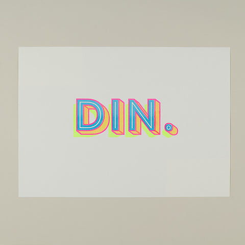A3 DIN. RISOGRAPH PRINT