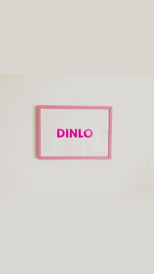 A3 DINLO RISO PRINT - POMPEY TYPE SERIES - foursandeights