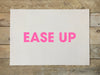 A3 EASE UP RISO PRINT - POMPEY TYPE SERIES - foursandeights