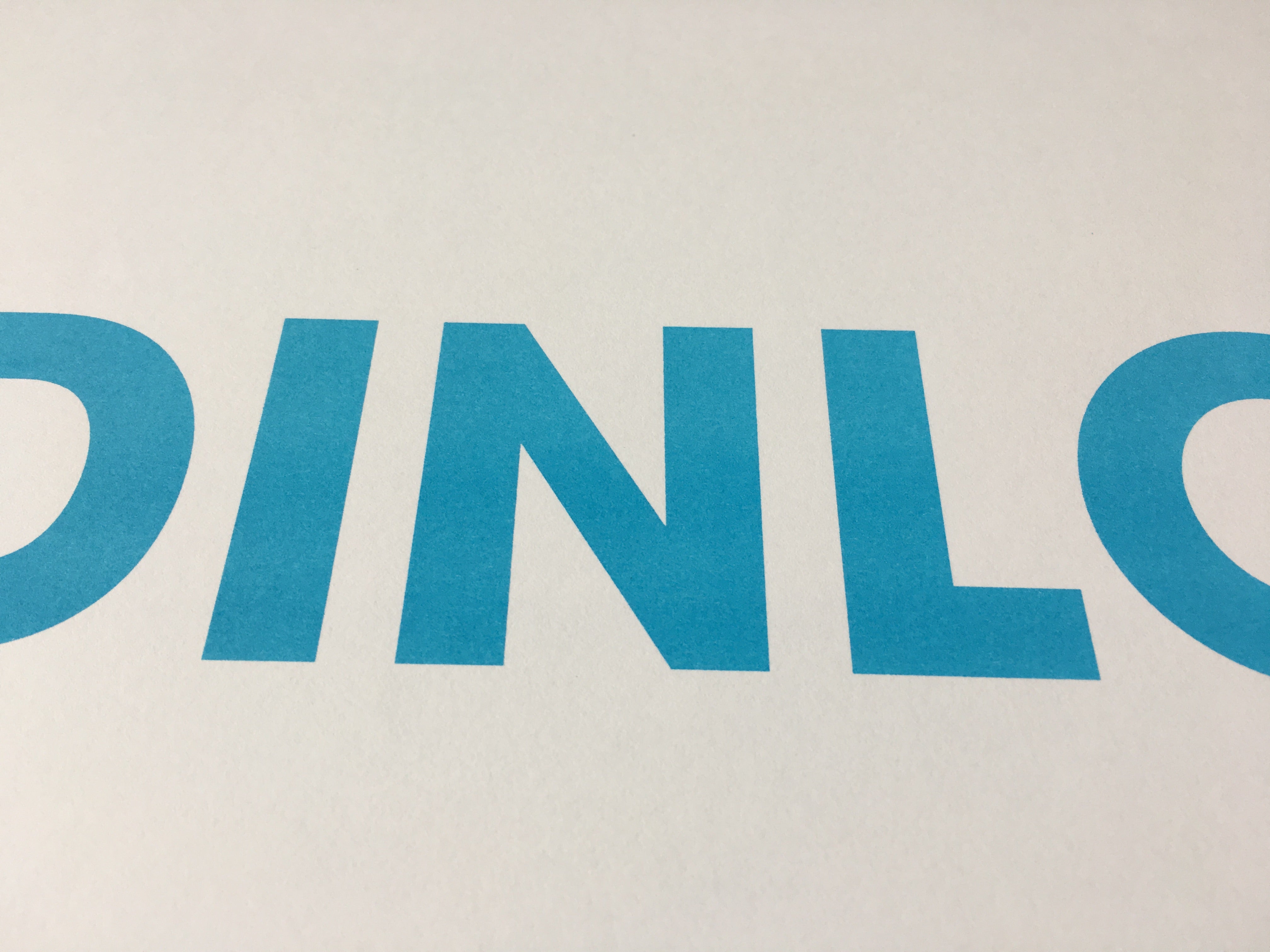 A3 DINLO RISO PRINT - POMPEY TYPE SERIES - foursandeights