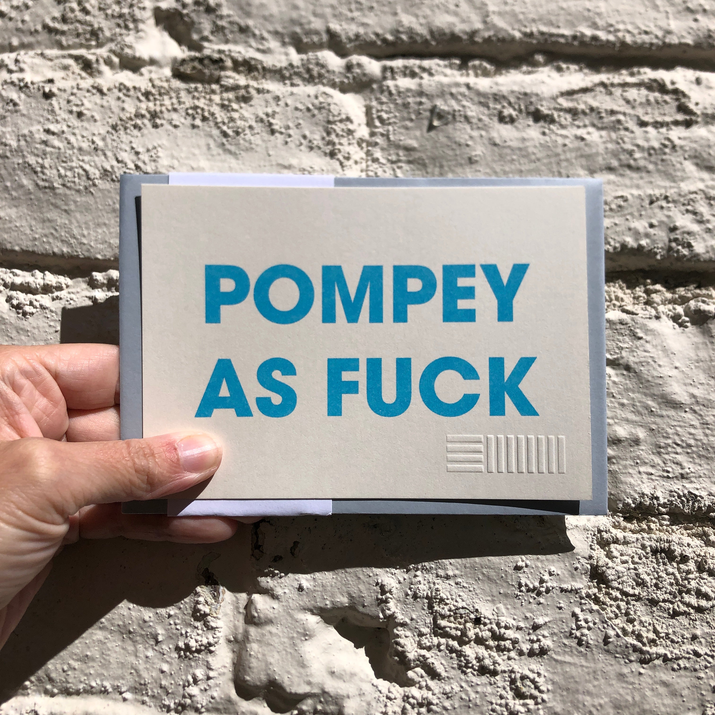 POMPEY TYPE SERIES RISOGRAPH MINI PRINTS