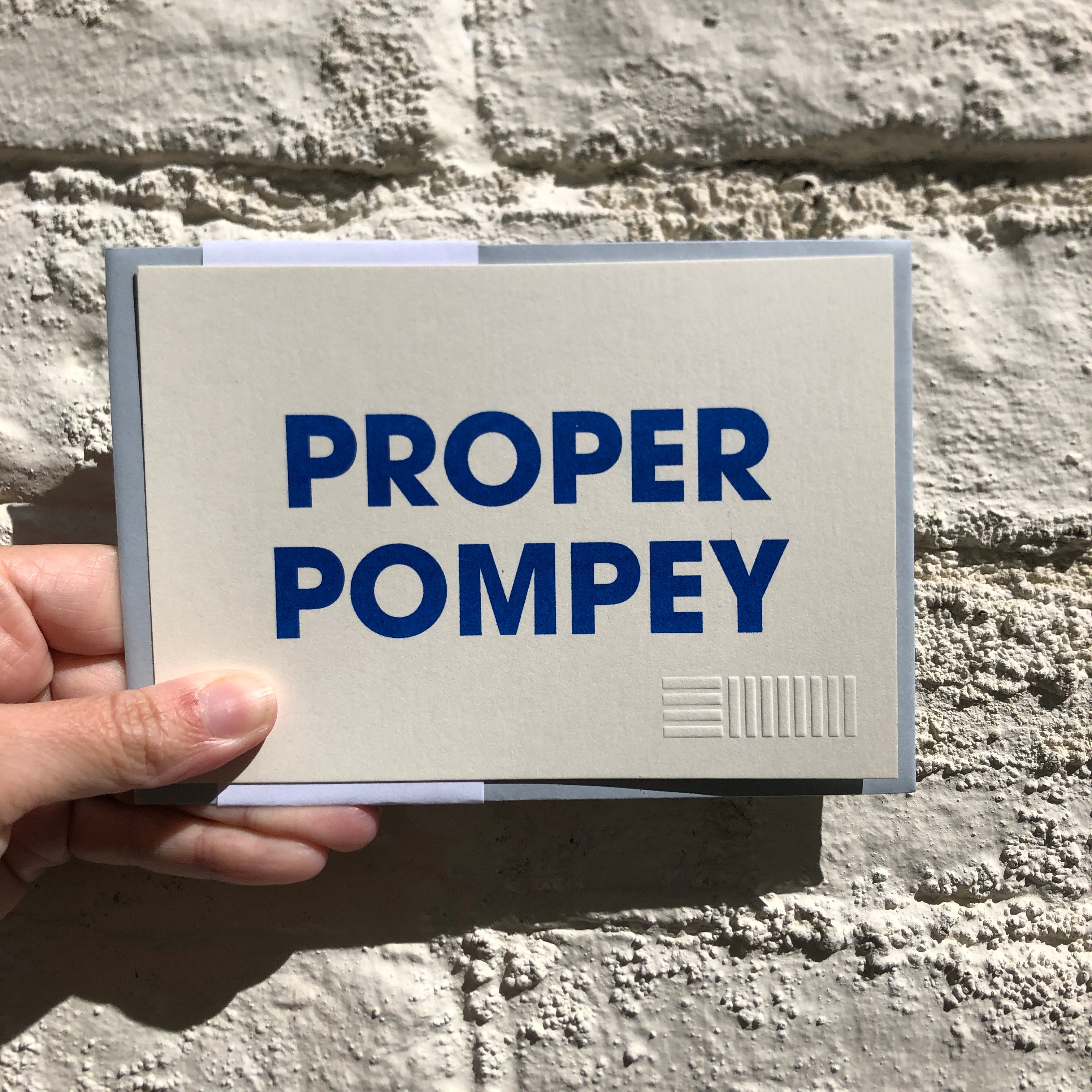 POMPEY TYPE SERIES RISOGRAPH MINI PRINTS