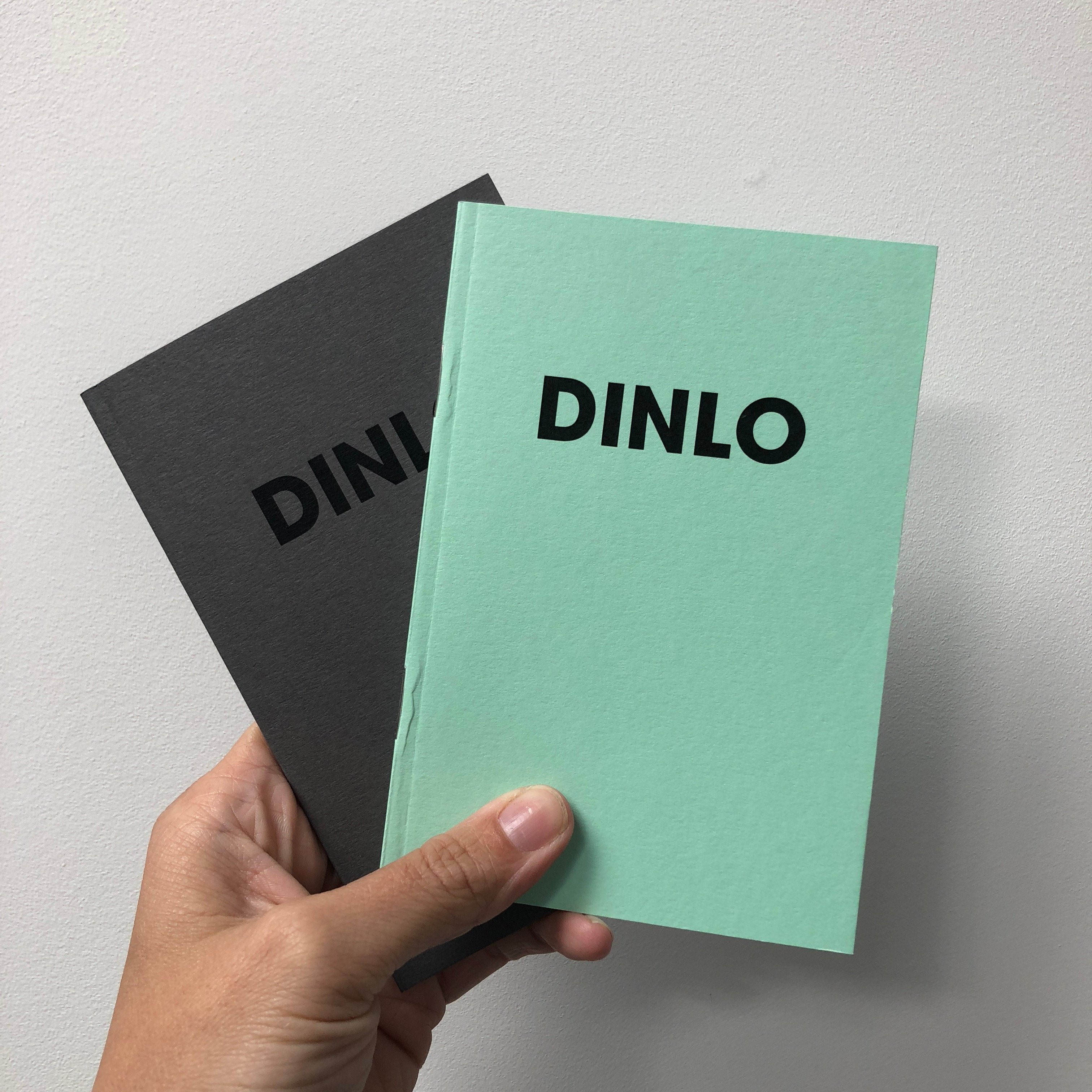 DINLO - POMPEY TYPE SERIES - A6 COLORPLAN NOTEBOOK MINT - foursandeights