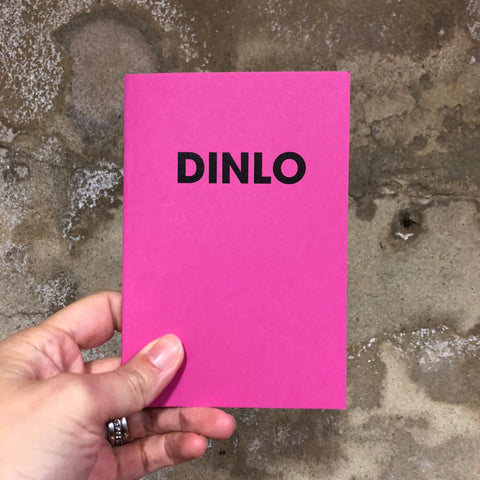 DINLO – POMPEY TYPE SERIES - A6 FUSHIA PINK COLORPLAN NOTEBOOK - foursandeights
