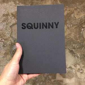 SQUINNY – POMPEY TYPE SERIES - A5 GREY COLORPLAN NOTEBOOK - foursandeights