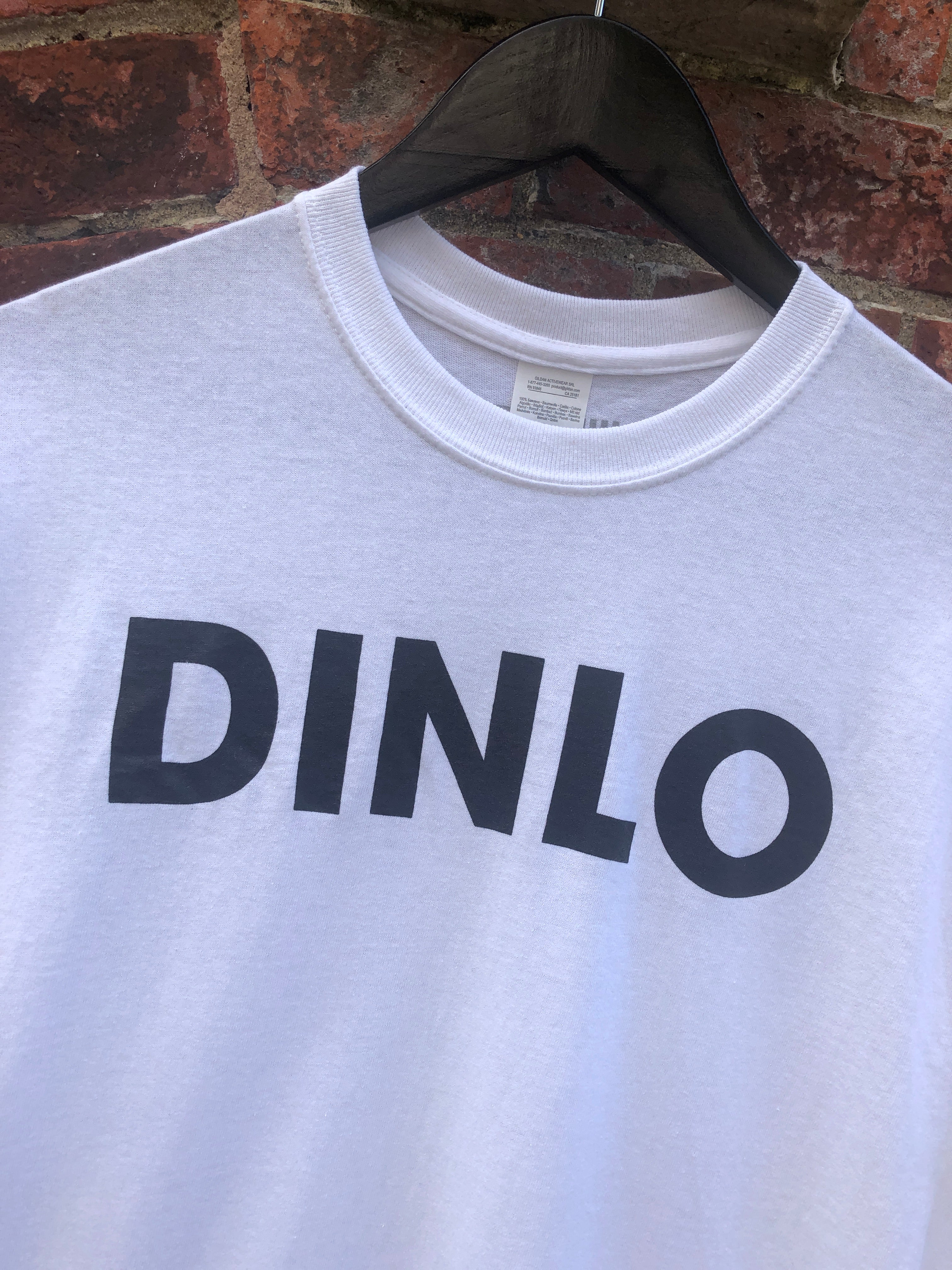 DINLO Adult Tee – Pompey Type Series - foursandeights