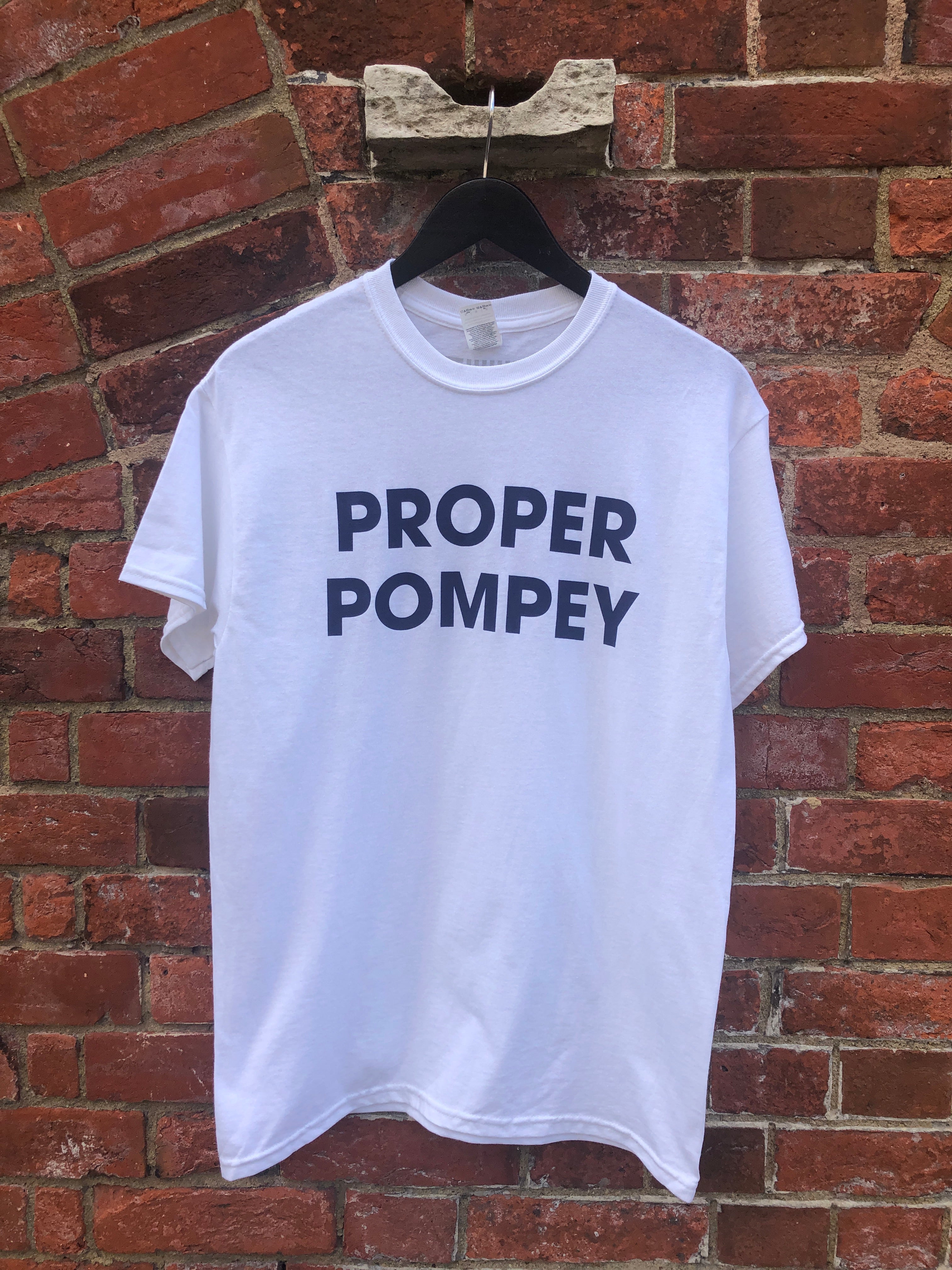 PROPER POMPEY Adult Tee – Pompey Type Series - foursandeights