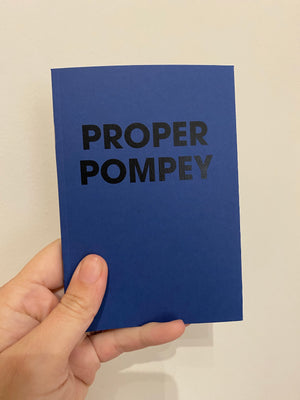 PROPER POMPEY - POMPEY TYPE SERIES - A6 COLORPLAN NOTEBOOK