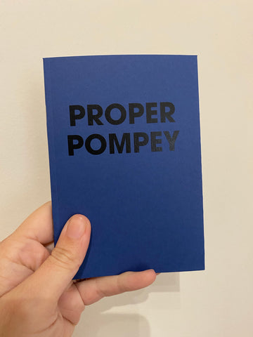 PROPER POMPEY - POMPEY TYPE SERIES - A6 COLORPLAN NOTEBOOK
