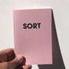 SORT - POMPEY TYPE SERIES - A6 COLORPLAN NOTEBOOK - foursandeights